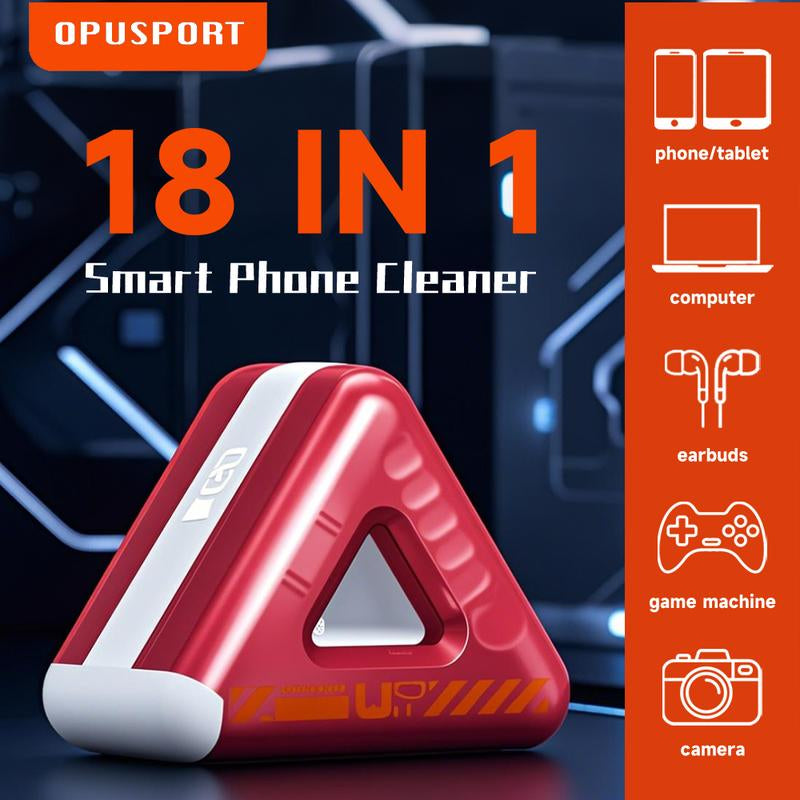 OPUSPORT|20 in 1 Smartphone Cleaner Kit for Electronic Devices, Multifunctional Keyboard Cleaning Brush, Headphones Cleaner Kit for Airpods, Multi-Tool for Cleaning Laptop, Keyboard, Earbuds, Camera, Cellphones