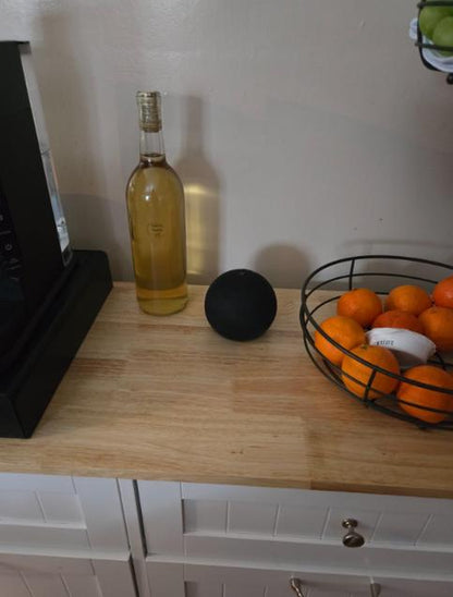 Glacier White Ambient Bluetooth Audio Light 10X10X10Cm Charcoal Finish Speaker for Bedrooms Dining Rooms Offices Vibrant Design Stylish Appearance